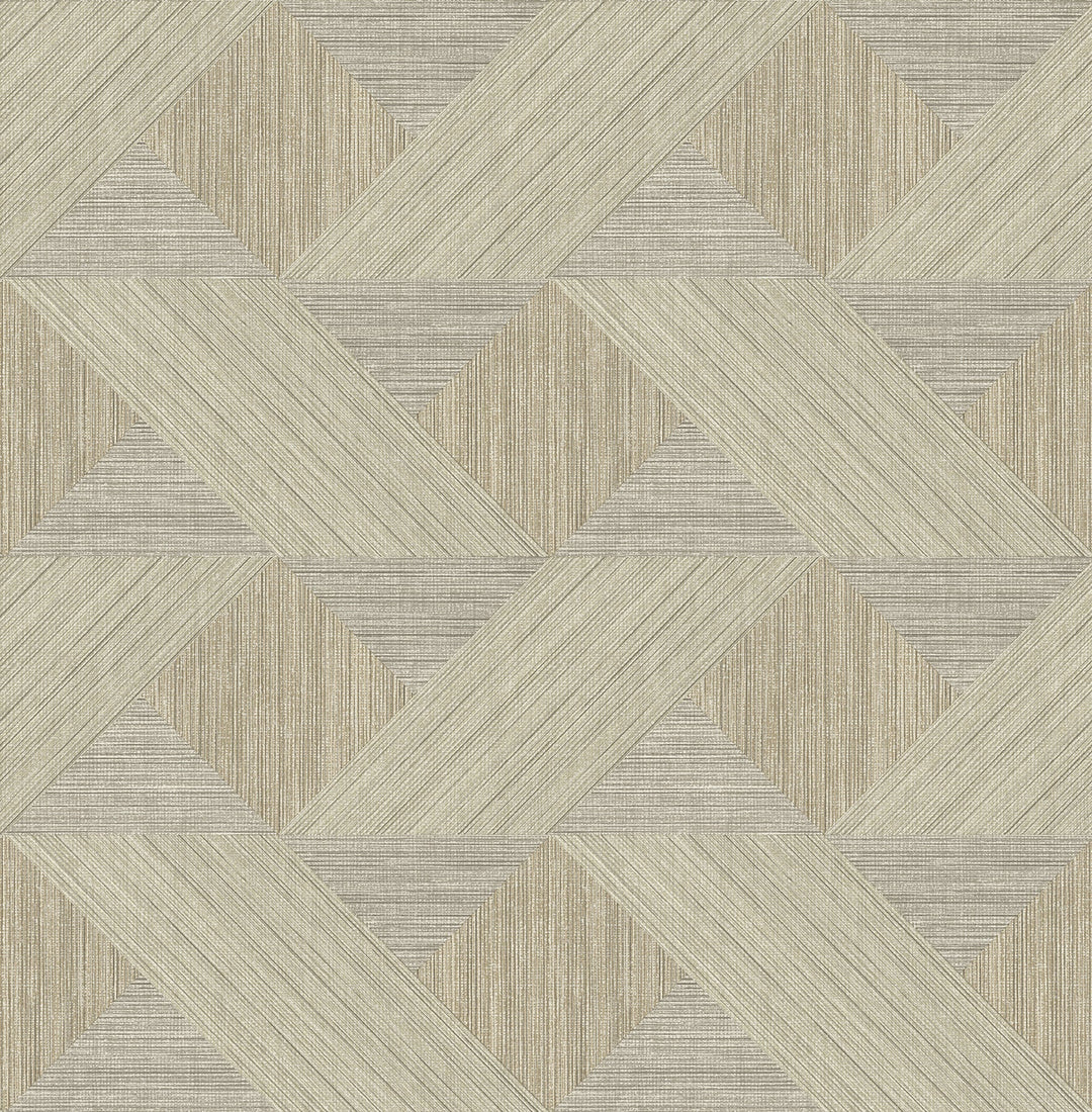 Presley Coffee Tessellation Wallpaper by A-Street Prints Designer