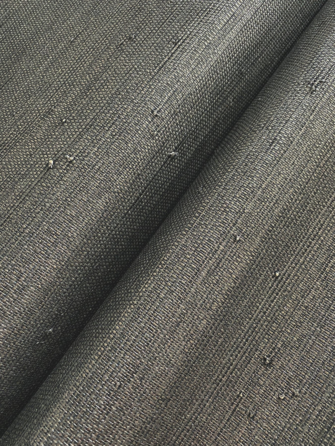 Mycroft Slate Grasscloth Wallpaper by A-Street Prints Designer
