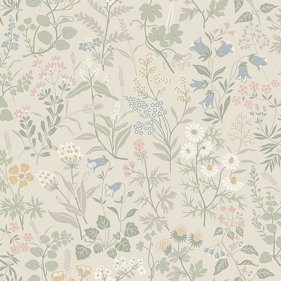 Schumacher Wallcovering Flora - Sand
