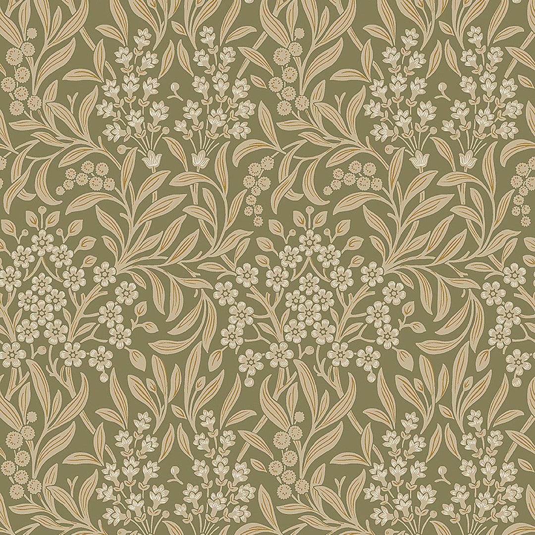 Schumacher Wallcovering Kryddhyllan - Leaf