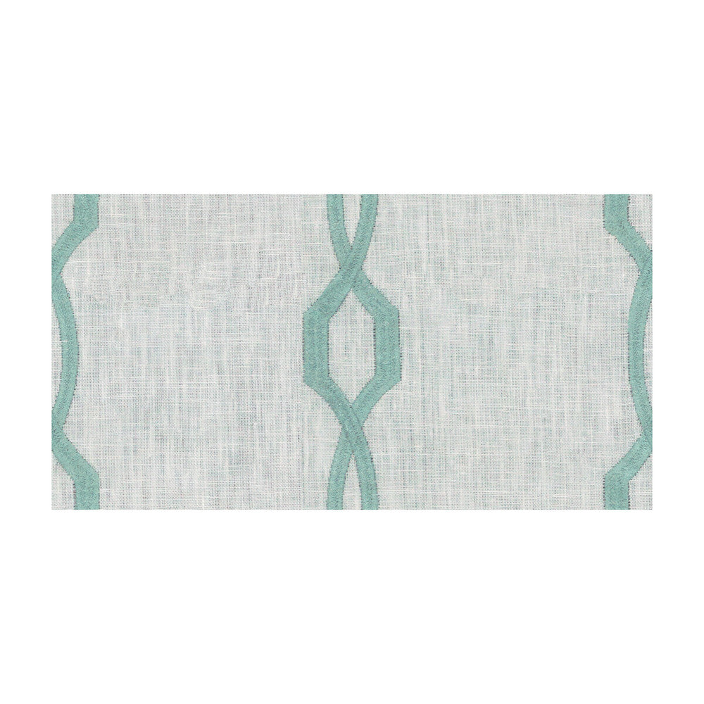 Teton Spa by Kravet Design Designer Fabric CANDICE OLSON COLLECTION LINEN - 85%;VISCOSE - 15% India - Horizontal: 11 and Vertical: 6 50 - Swanky Fabrics -