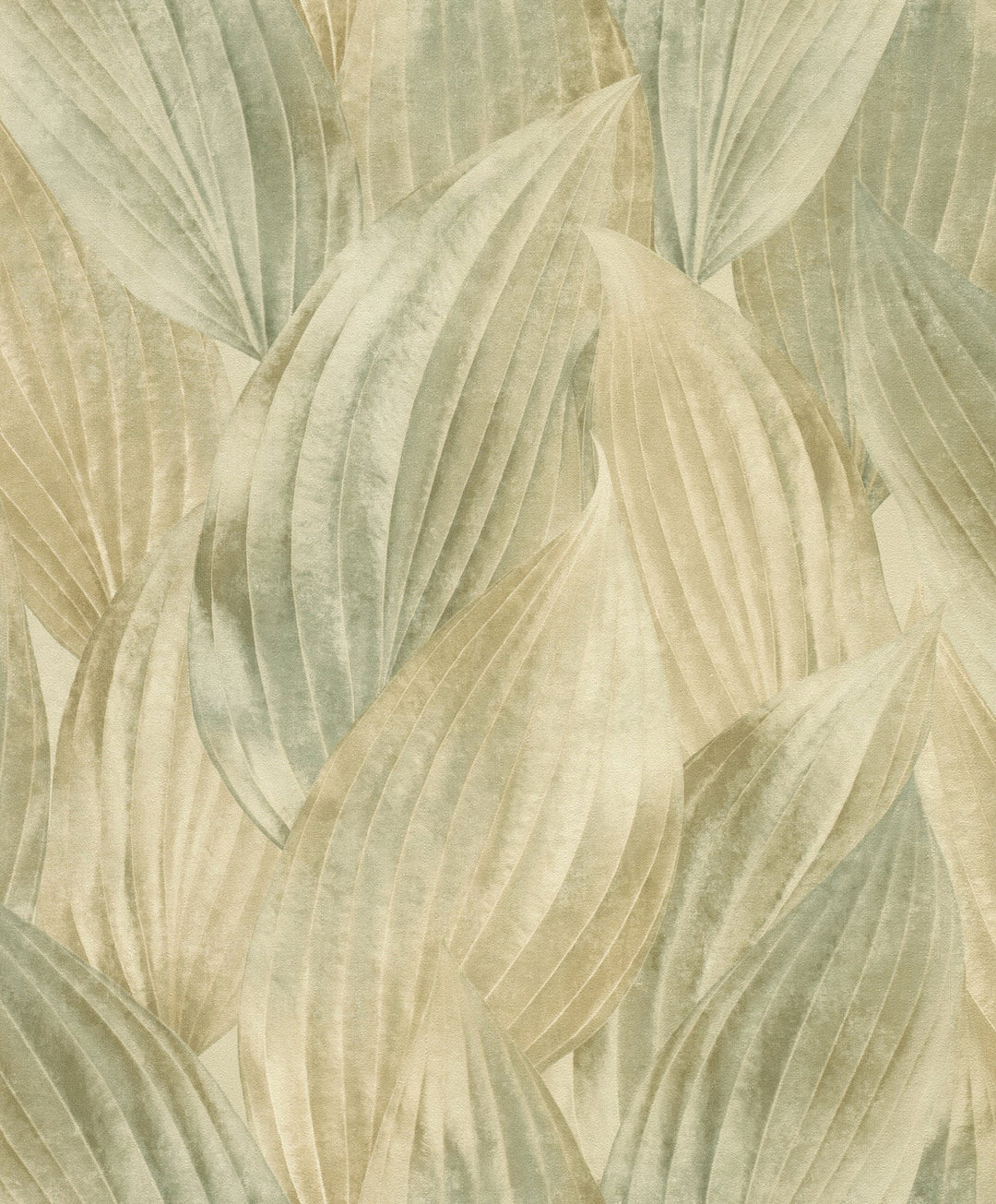 Melora Green Leaf Wallpaper by A-Street Prints Designer