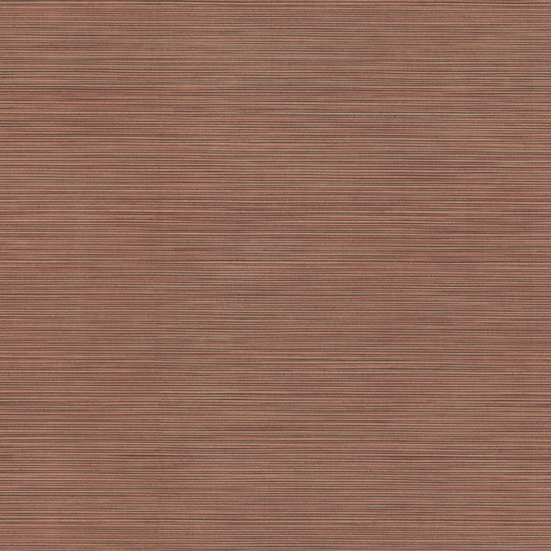 Lorn Red Faux Grasscloth Wallpaper by Warner Designer