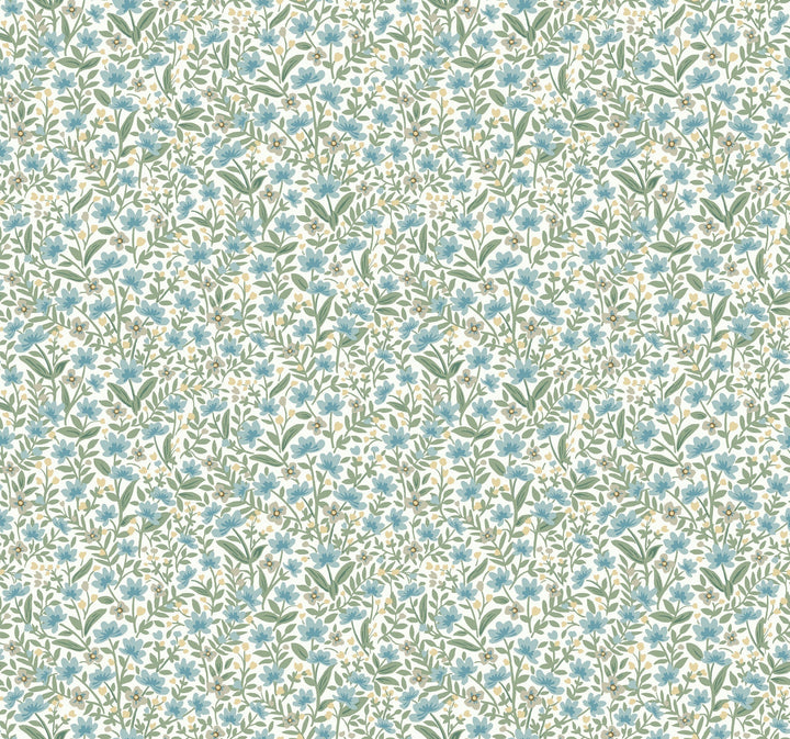 Sylvie Blue Wallpaper by Rifle Paper Co. Designer