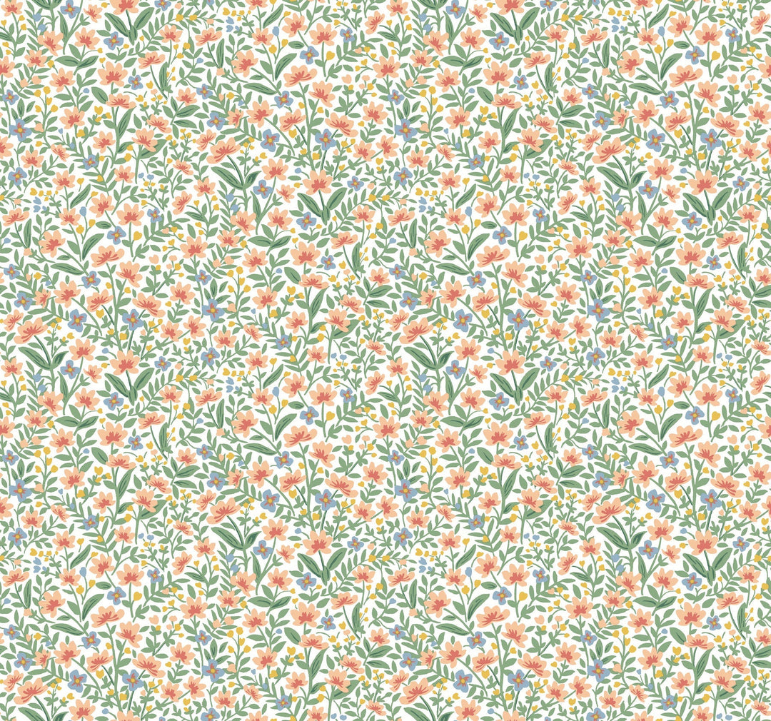 Sylvie Rose Multi Wallpaper by Rifle Paper Co. Designer