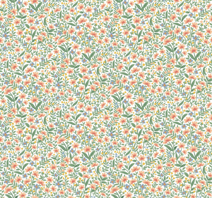 Sylvie Rose Multi Wallpaper by Rifle Paper Co. Designer