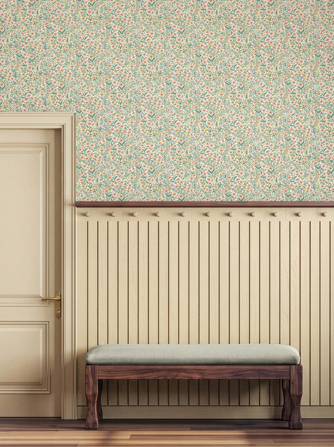 Sylvie Rose Multi Wallpaper by Rifle Paper Co. Designer