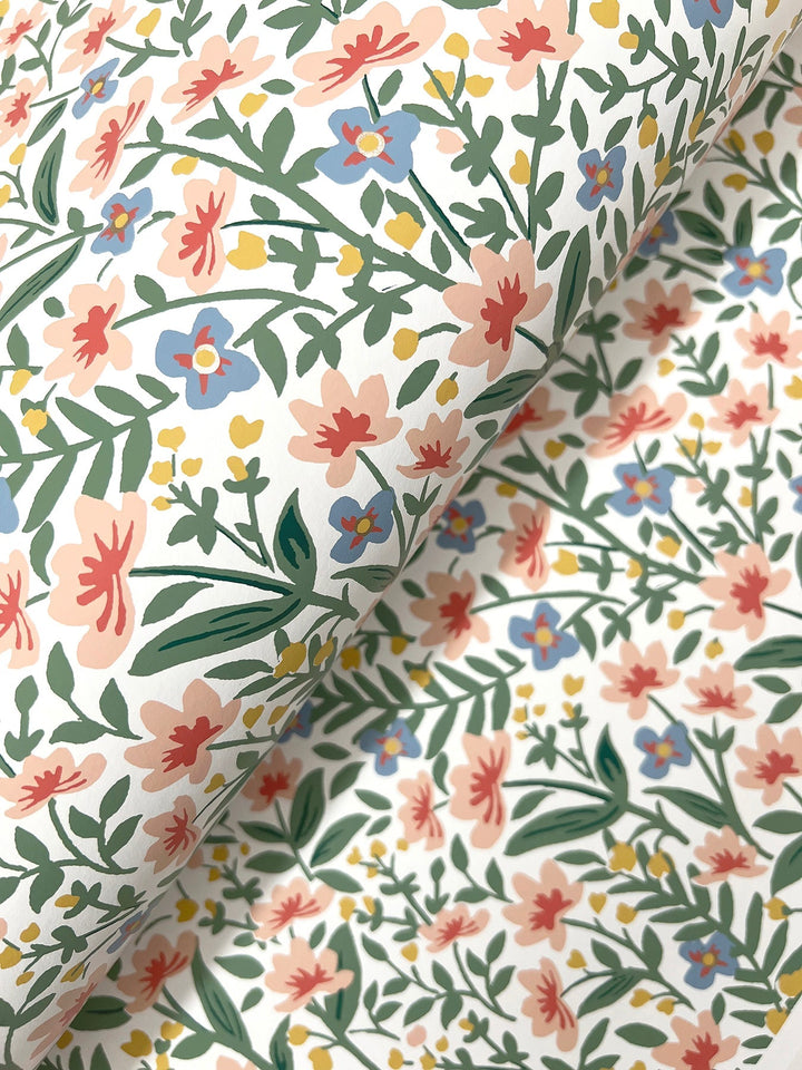 Sylvie Rose Multi Wallpaper by Rifle Paper Co. Designer