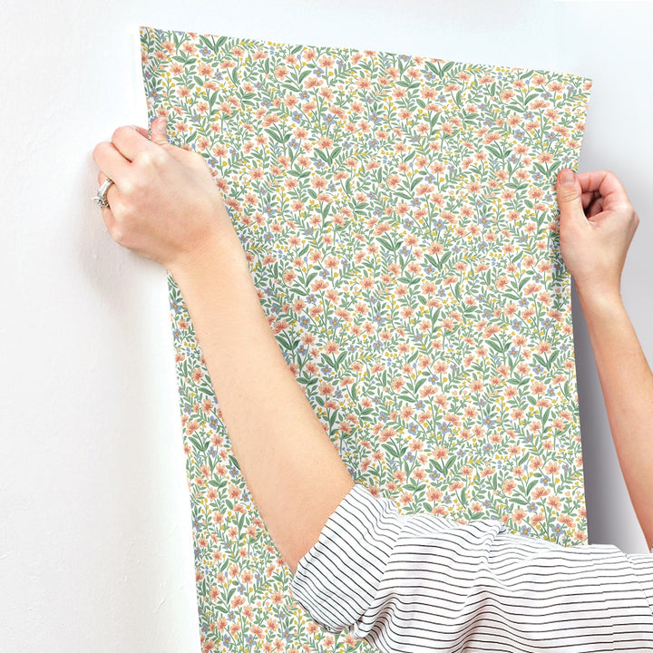 Sylvie Rose Multi Wallpaper by Rifle Paper Co. Designer