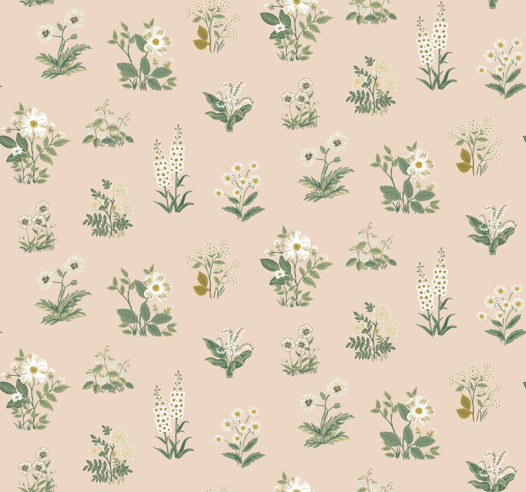 Botanical Blush Wallpaper by Rifle Paper Co. Designer