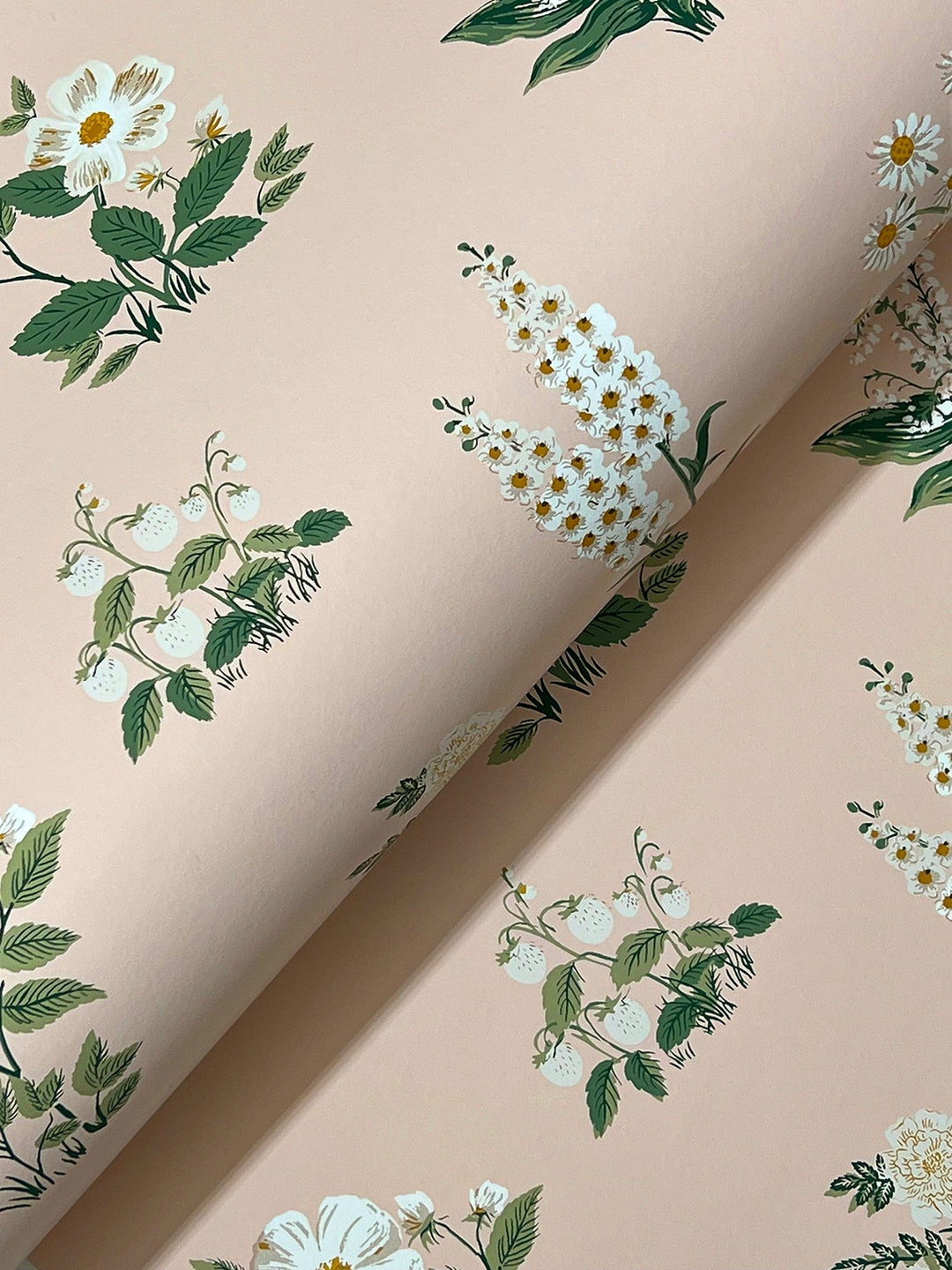 Botanical Blush Wallpaper by Rifle Paper Co. Designer