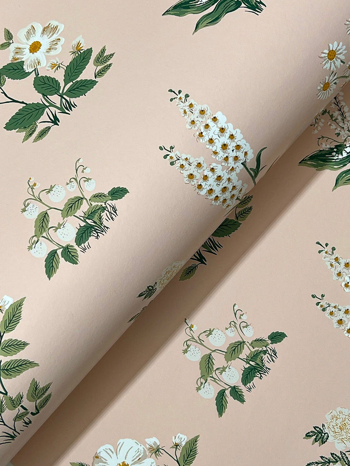 Botanical Blush Wallpaper by Rifle Paper Co. Designer