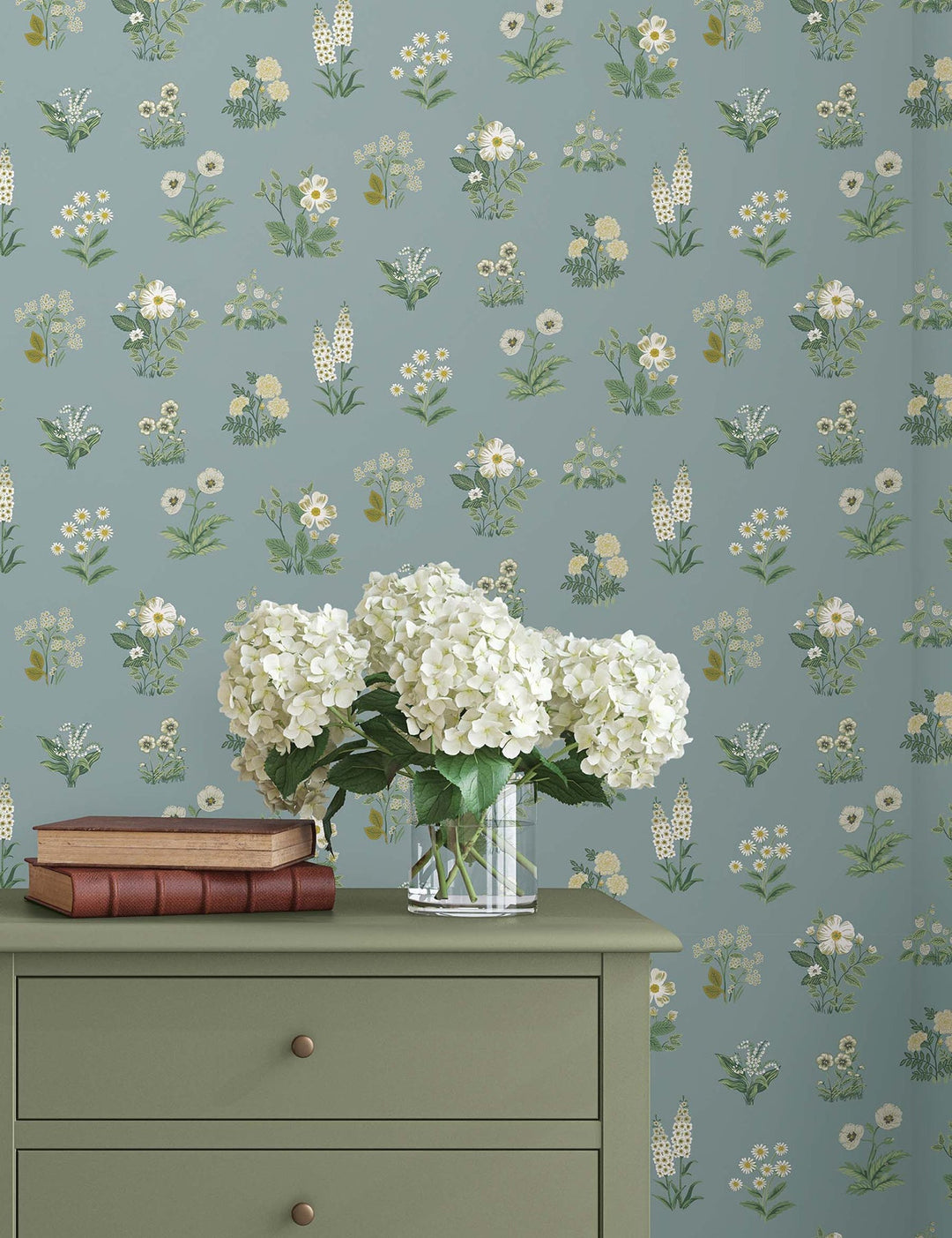 Botanical Slate Wallpaper by Rifle Paper Co. Designer