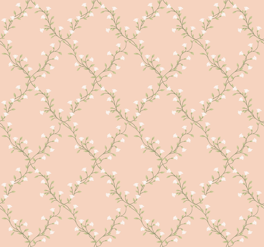 Bellflower Rose Wallpaper by Rifle Paper Co. Designer