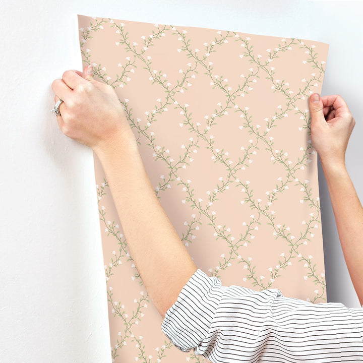 Bellflower Rose Wallpaper by Rifle Paper Co. Designer
