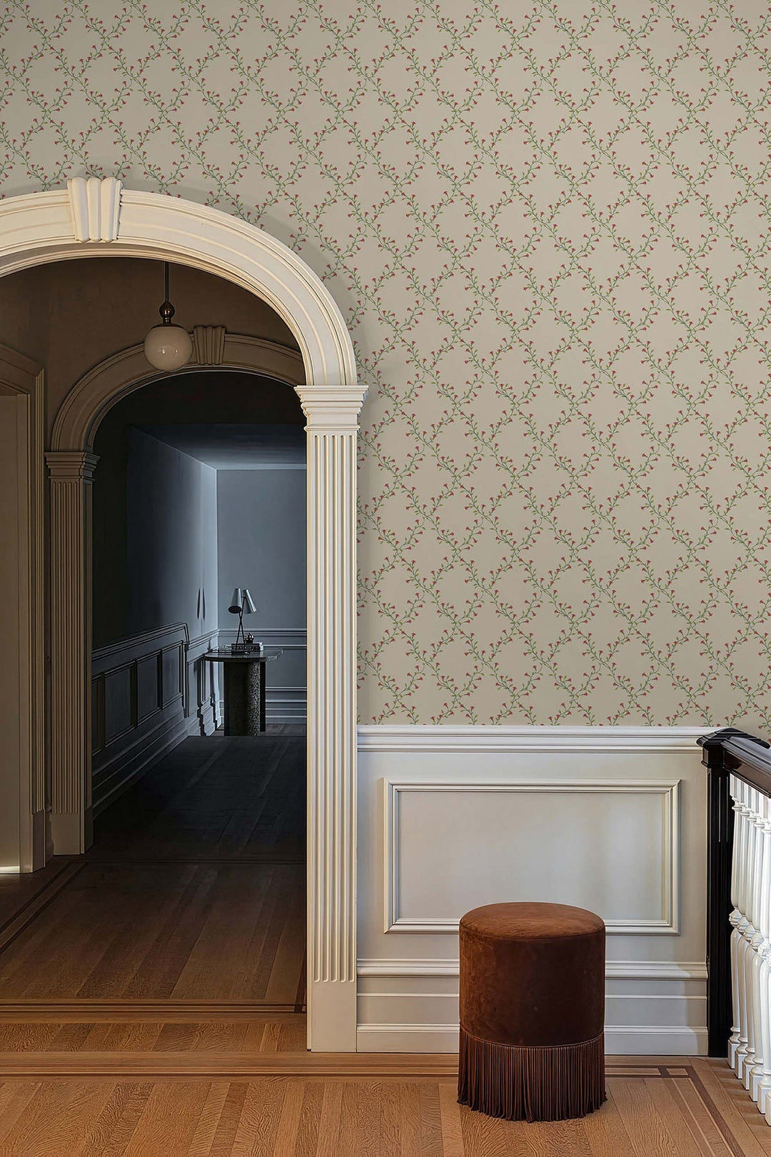 Bellflower Beige Wallpaper by Rifle Paper Co. Designer