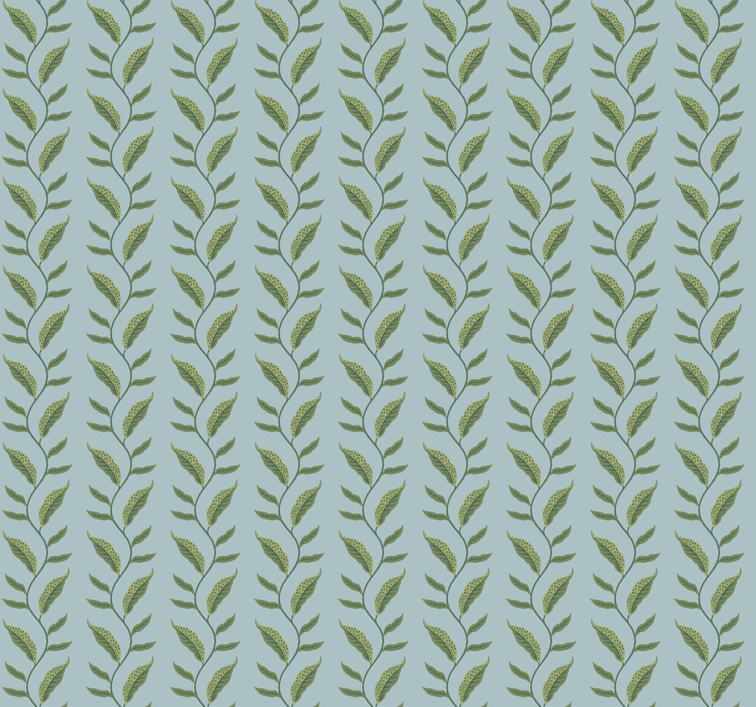 Seagrass Blue Wallpaper by Rifle Paper Co. Designer