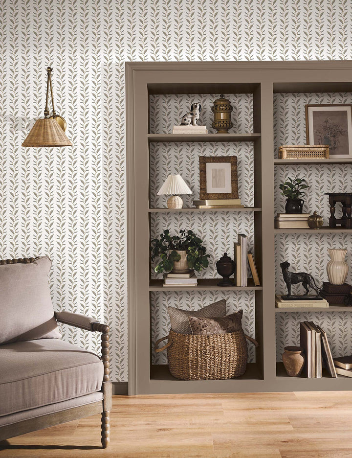 Seagrass White Wallpaper by Rifle Paper Co. Designer