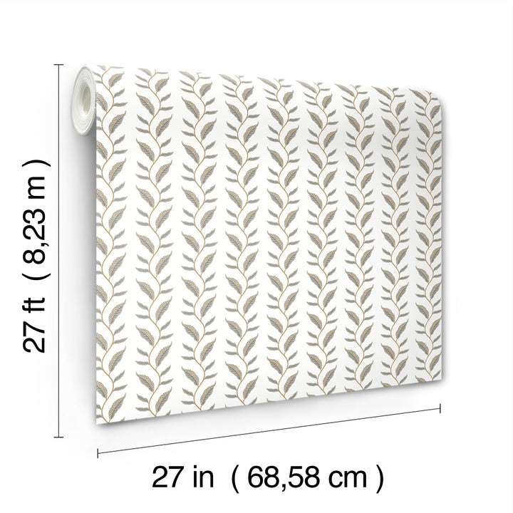 Seagrass White Wallpaper by Rifle Paper Co. Designer