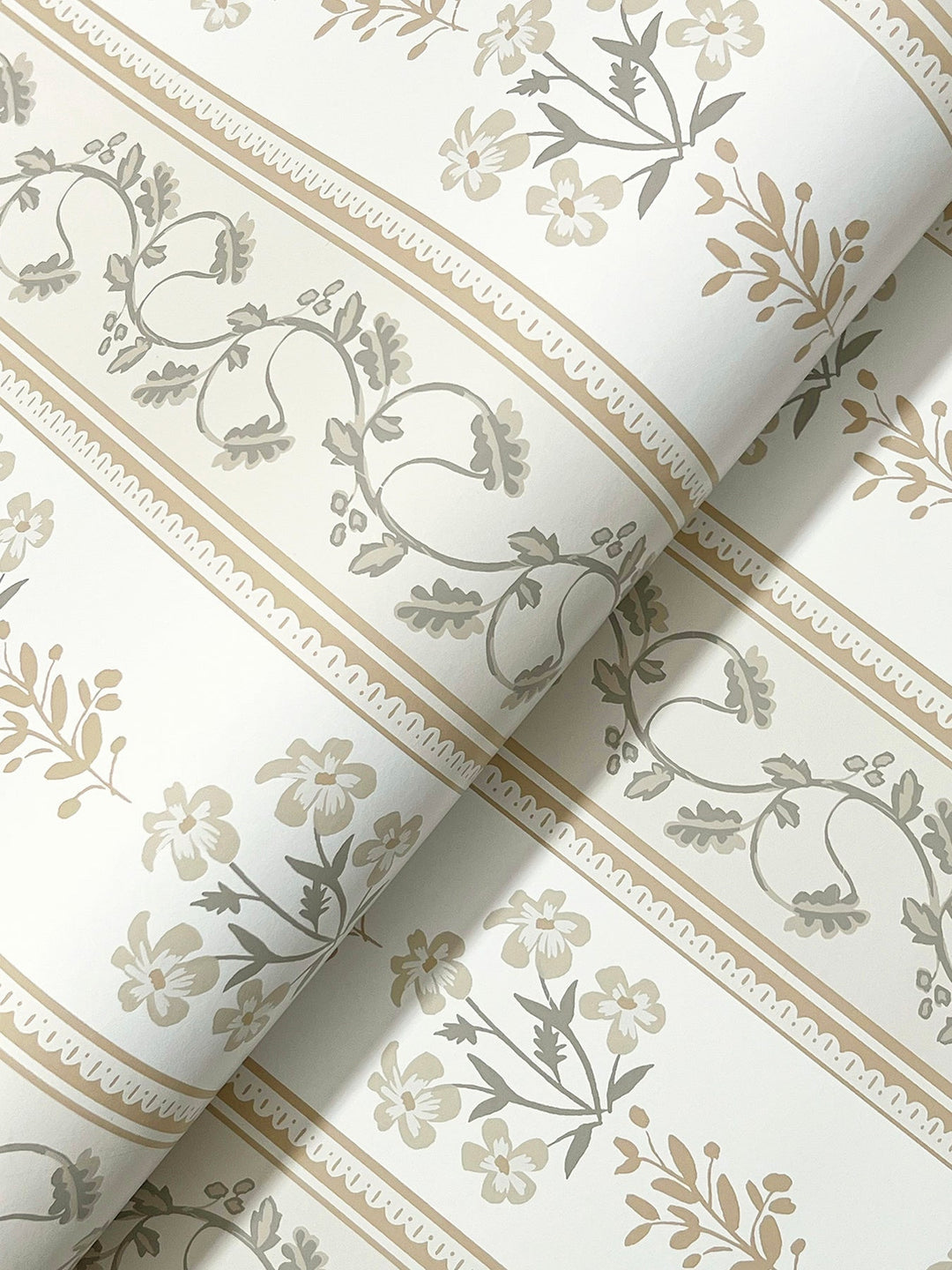 Portico White Wallpaper by Rifle Paper Co. Designer