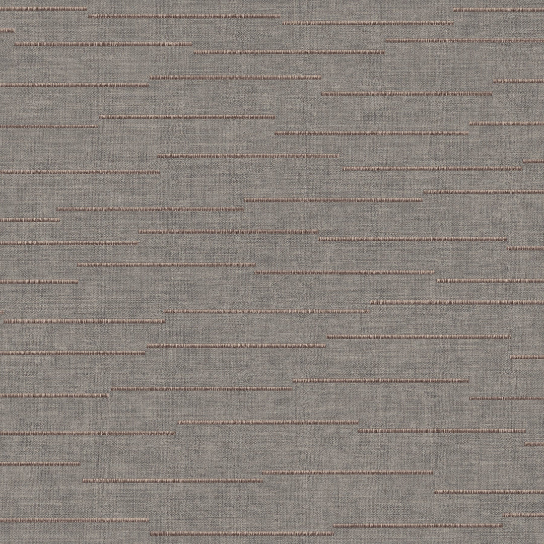 Latitude Dark Grey Striated Wallpaper by York Wallcoverings Designer