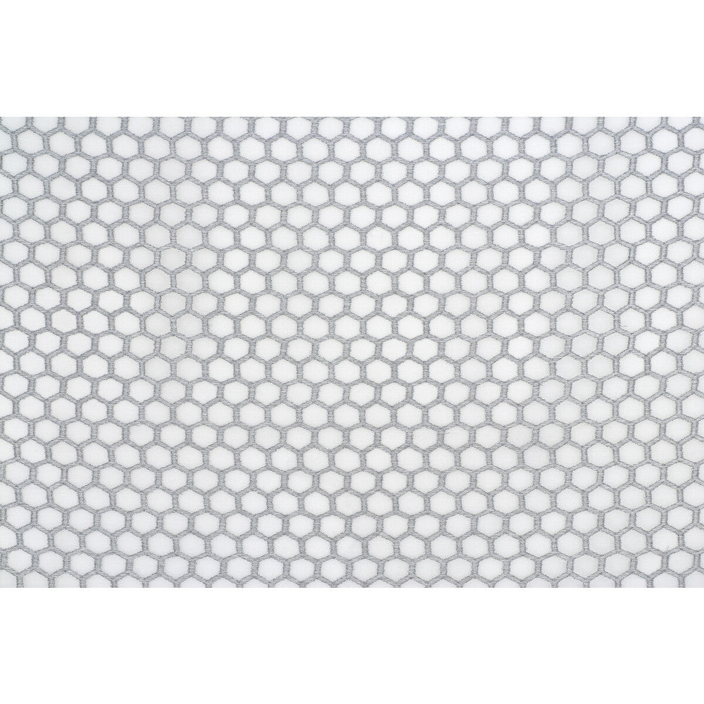 Mila Silver by Kravet Contract Designer Fabric POLYESTER - 100% Turkey Horizontal: 1.57 and Vertical: 2.19 118 - Swanky Fabrics -