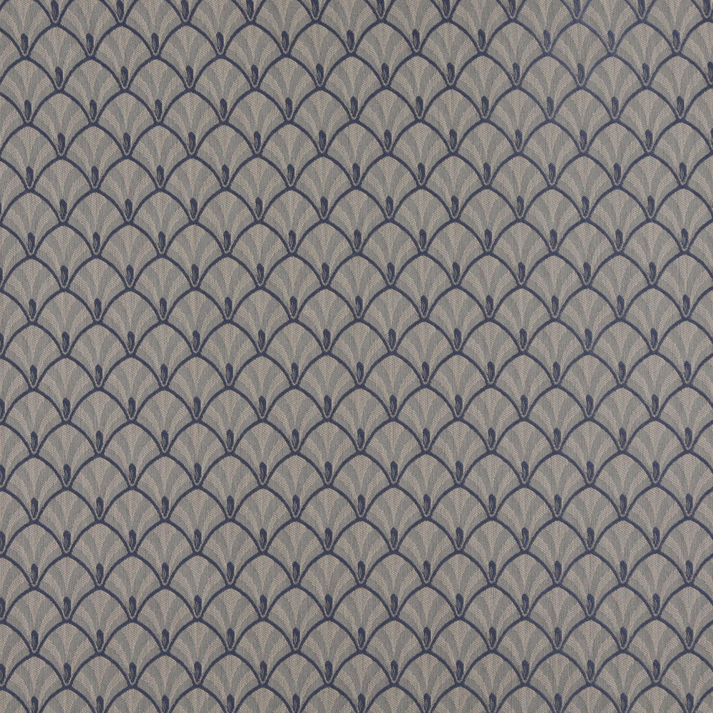 4300 Wedgewood Fan by Charlotte Designer Fabric Uptown Jacquards V, Ring Book Page #40A 55% Cotton, 45% Polyester Asia Exceeds 70,000 Wyzenbeek Rubs (Heavy Duty) Horizontal: 1.75" x Vertical: 1.75" 54 Inches - Swanky Fabrics -