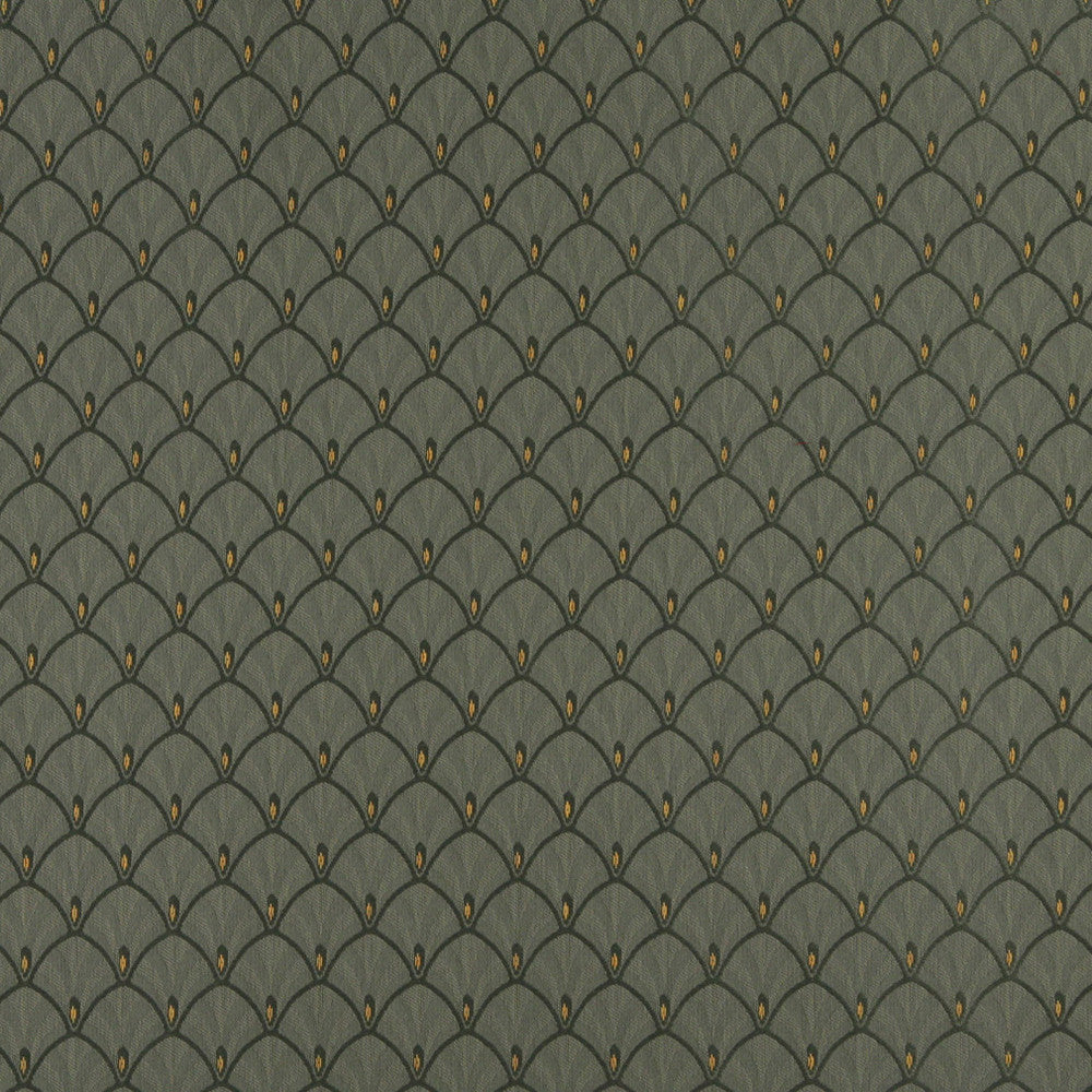 4301 Alpine Fan by Charlotte Designer Fabric Uptown Jacquards V 55% Cotton, 45% Polyester Asia Exceeds 70,000 Wyzenbeek Rubs (Heavy Duty) Horizontal: 1.75" x Vertical: 1.75" 54 Inches - Swanky Fabrics -