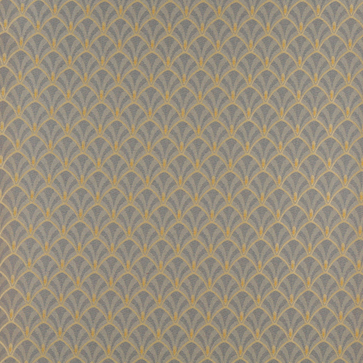 4304 Chambray Fan by Charlotte Designer Fabric Uptown Jacquards V 55% Cotton, 45% Polyester Asia Exceeds 70,000 Wyzenbeek Rubs (Heavy Duty) Horizontal: 1.75" x Vertical: 1.75" 54 Inches - Swanky Fabrics -