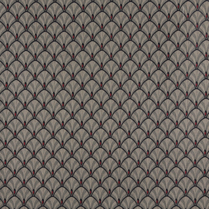 4311 Cobalt Fan by Charlotte Designer Fabric Uptown Jacquards V 55% Cotton, 45% Polyester Asia Exceeds 70,000 Wyzenbeek Rubs (Heavy Duty) Horizontal: 1.75" x Vertical: 1.75" 54 Inches - Swanky Fabrics -