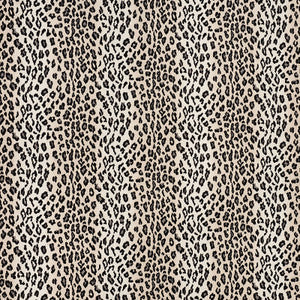 Schumacher Fabric Safari Epingle Snow Leopard 43182