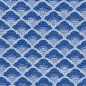 Schumacher Fabric Wilhelm Blue 77180