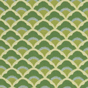 Schumacher Fabric Wilhelm Kelly Green 77182