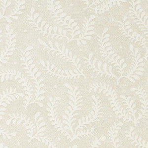 Schumacher Fabric Etched Fern Natural 178530
