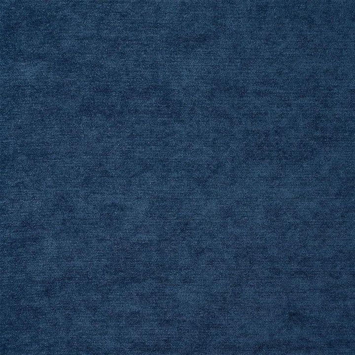Ryder Performance Chenille Indigo 77166 by Schumacher Designer Fabric Perfect Basics: Chenille - Swanky Fabrics -