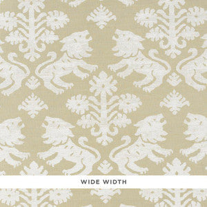 Schumacher Wallpaper Regalia Sisal Ivory On Natural 5010531