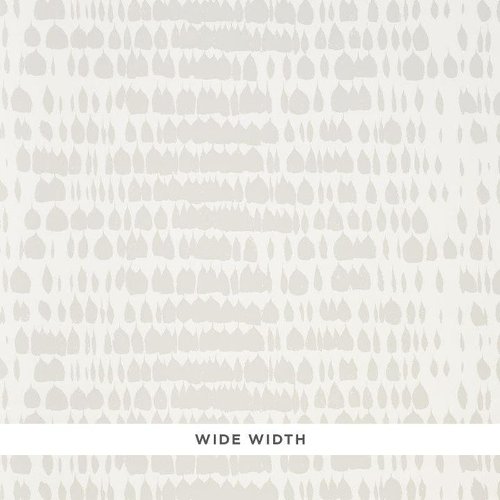 Queen Of Spain Dove 5005883 by Schumacher Designer Wallpaper Revisit Of Popular Patterns 48.0" - Swanky Fabrics -
