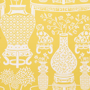 Schumacher Wallpaper Hellene Yellow 5010550