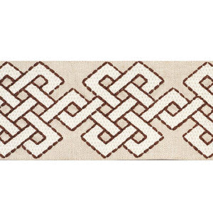 Schumacher Trim Chesterton Tape Brown 77222
