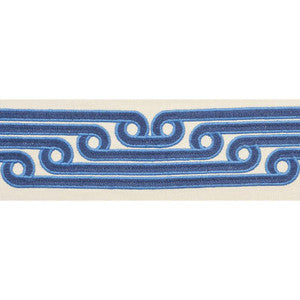 Schumacher Trim Galloway Tape Blue 77210