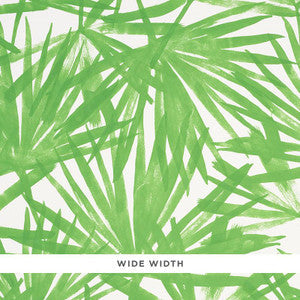 Schumacher Wallpaper Sunlit Palm Green 5010560