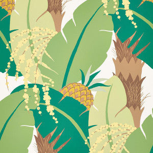 Schumacher Wallpaper Ananas Palm 5009173