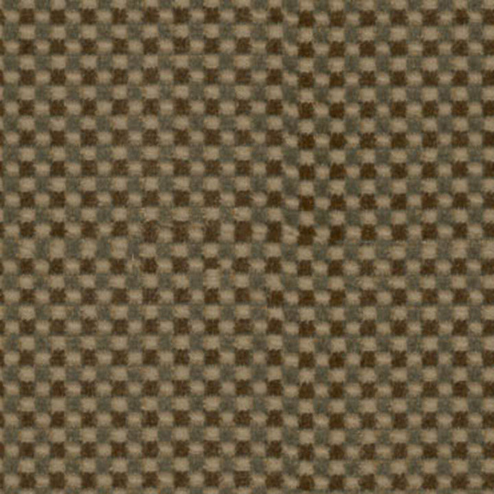 Fenwick Check Velvet Mink/Aqua 43554 by Schumacher Designer Fabric VELVETS See Sample BELGIUM MEDIUM DUTY </p><p>Repeat: Horizontal: 3/8" (1CM) and Vertical: 3/8" (1CM) 54" WIDE (137CM) - Swanky Fabrics -