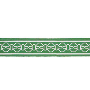 Schumacher Trim Malmaison Tape Green 77351