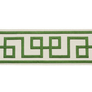 Schumacher Trim Octavius Tape Green 77340