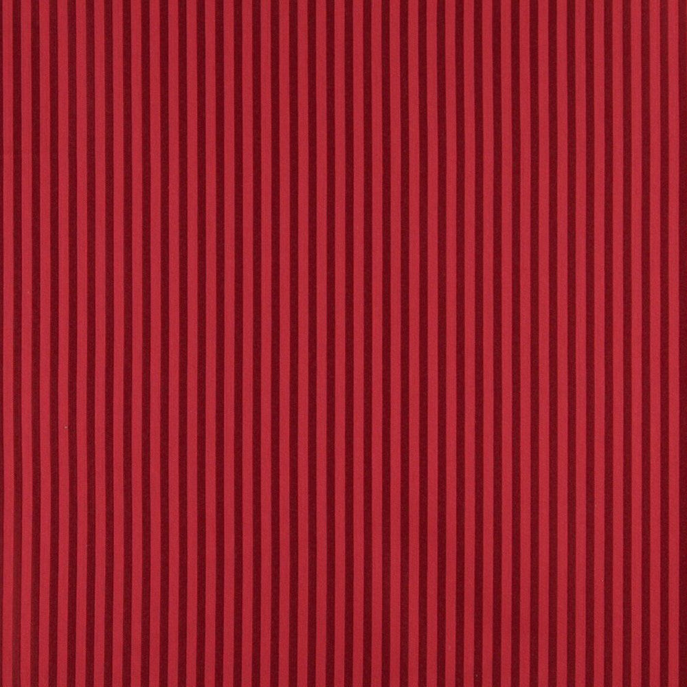 4367 Ruby Stripe by Charlotte Designer Fabric Uptown Jacquards V 55% Cotton, 45% Polyester Asia Exceeds 70,000 Wyzenbeek Rubs (Heavy Duty) Horizontal: .5" 54 Inches - Swanky Fabrics -