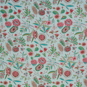 Schumacher Fabric Roca Redonda Mineral & Pink 178770