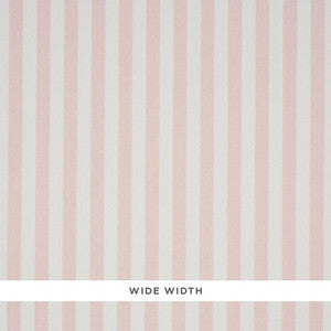 Schumacher Wallpaper Linen Stripe Blush 5010250