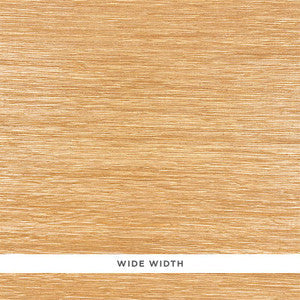 Schumacher Wallpaper Metallized Flax Brass 5010282