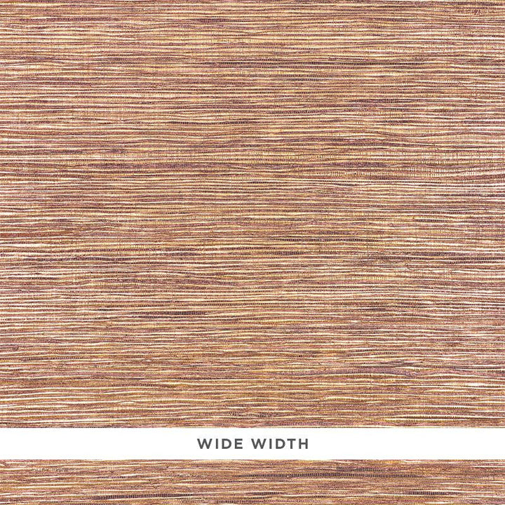 Metallized Flax Aubergine 5010283 by Schumacher Designer Wallpaper Down To Earth Textured Wallcovering - Swanky Fabrics -